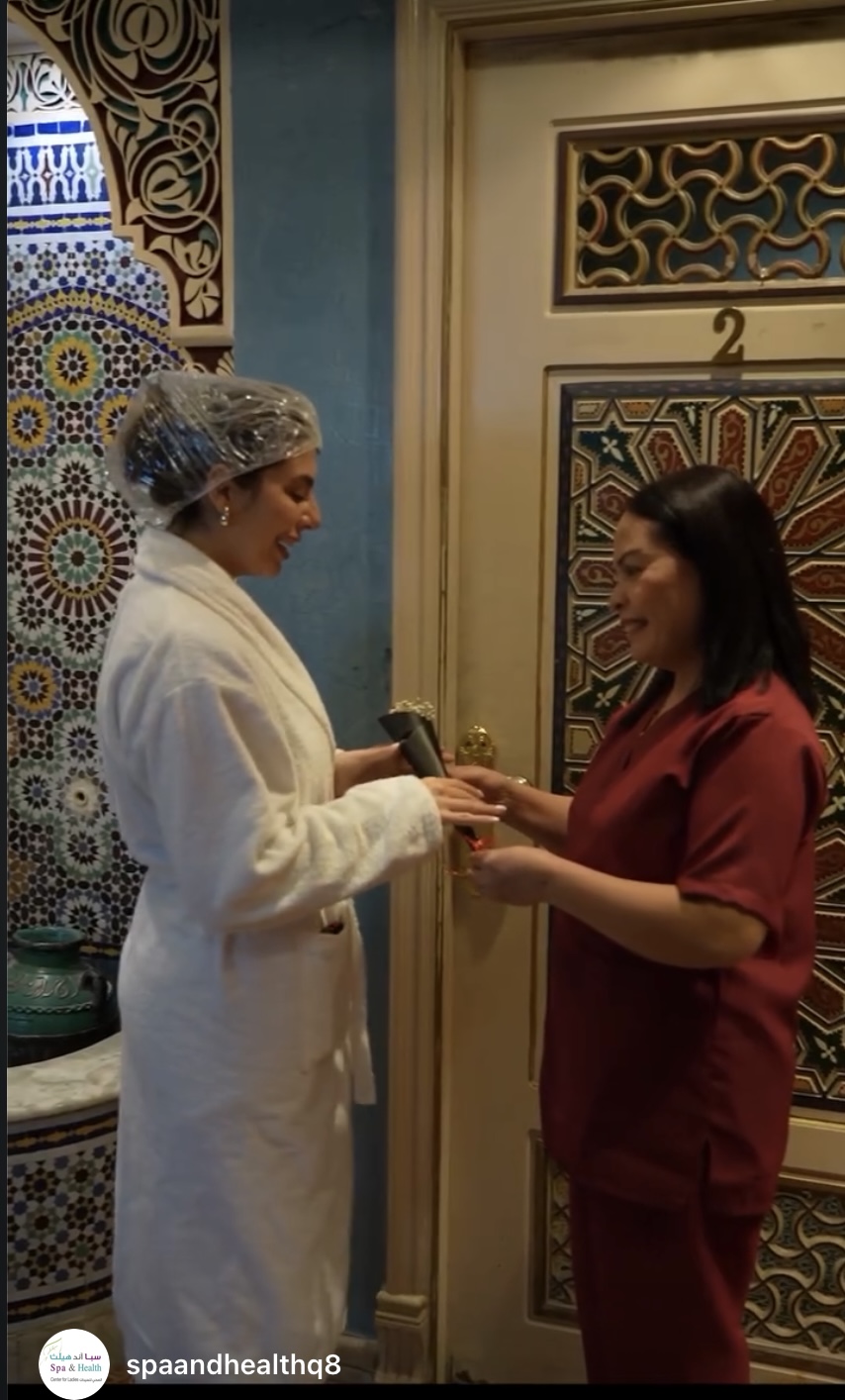 استقبال دافئ داخل Spa & Health
